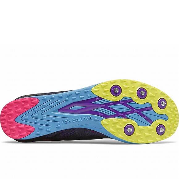 NEW NEW BALANCE men\'s uxc5kv5 track shoe in cf - deep violet/pink glo